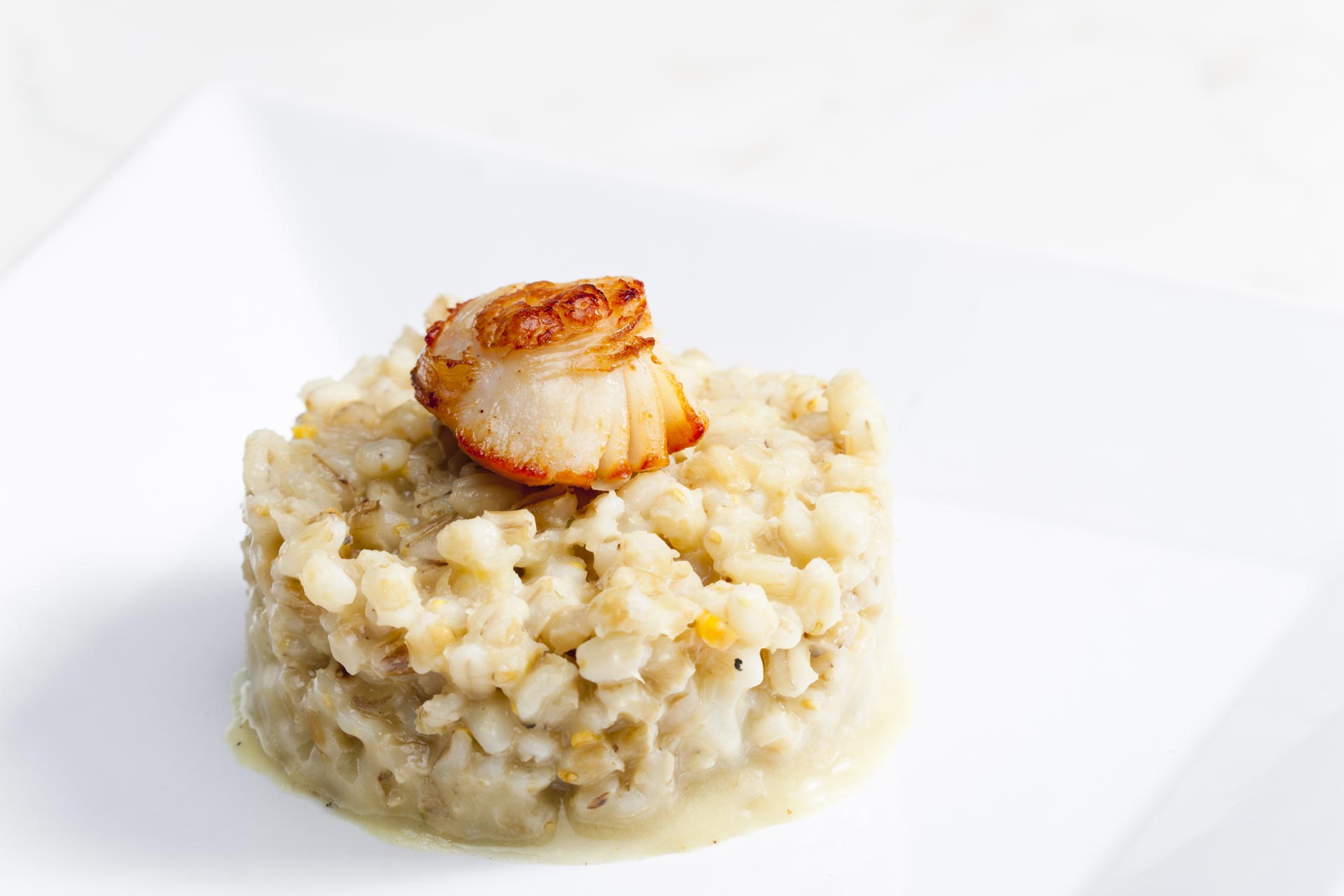 Recette du risotto aux noix Saint-Jacques